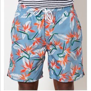 ✨NWOT✨ SATURDAYS NYC TIMOTHY PARADISE SWIM TRUNKS